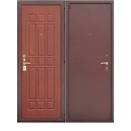 Дверь с Порошковым напылением и МДФ DPM-43 (МДФ)
