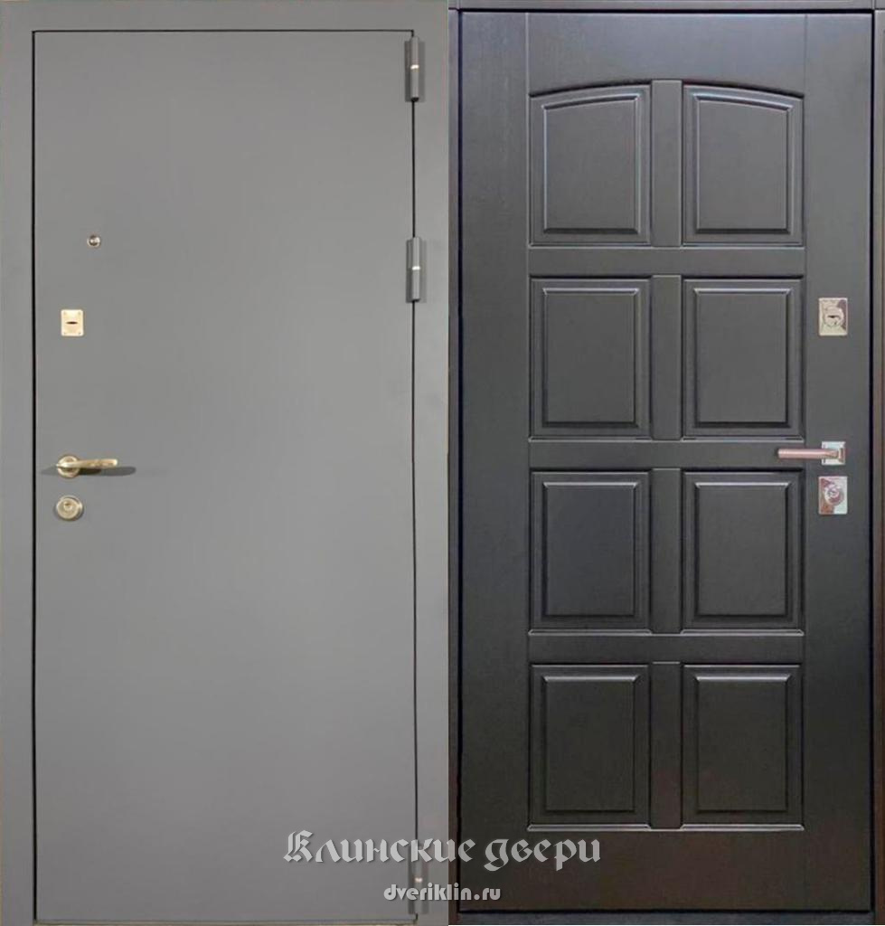 Дверь с Порошковым напылением и МДФ DPM-63 (МДФ)