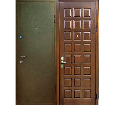Дверь с Порошковым напылением и МДФ DPM-36 (МДФ)