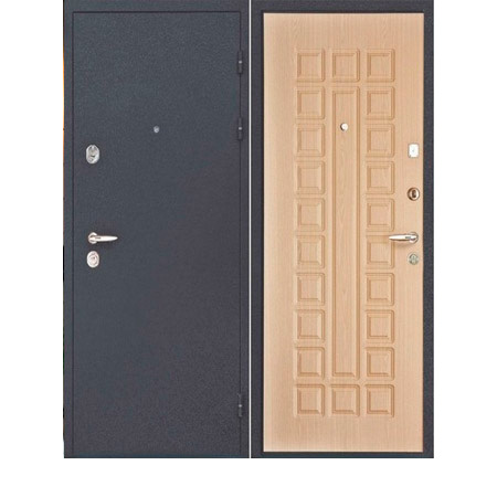 Дверь с Порошковым напылением и МДФ DPM-07 (МДФ)