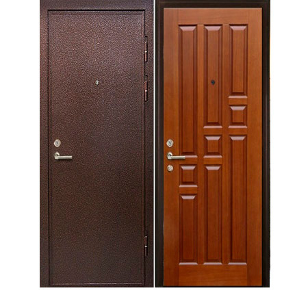 Дверь с Порошковым напылением и МДФ DPM-03 (МДФ)