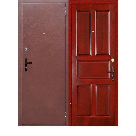 Дверь с Порошковым напылением и МДФ DPM-45 (МДФ)