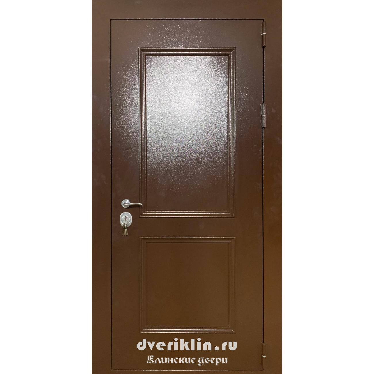 Дверь с Порошковым напылением и МДФ DP-02 (Порошковое напыление)