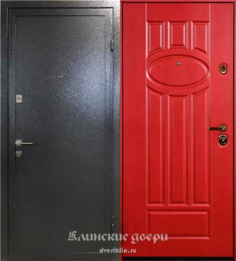 Дверь с Порошковым напылением и МДФ DPM-64 (МДФ)