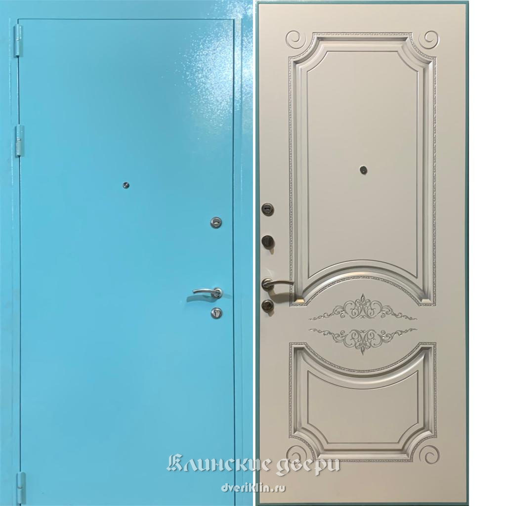 Дверь с Порошковым напылением и МДФ DPM-67 (МДФ)