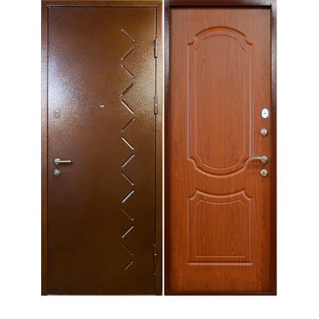 Дверь с Порошковым напылением и МДФ DPM-25 (МДФ)