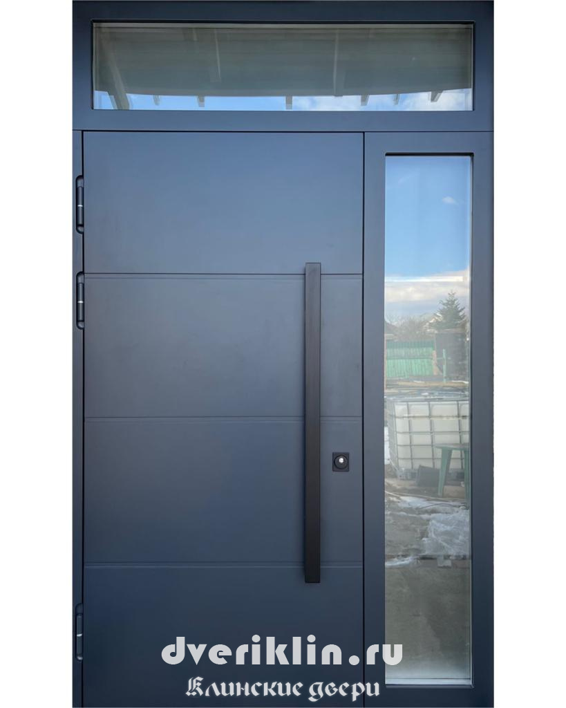 Дверь с отделкой МДФ MDFK-01 (В частный дом)