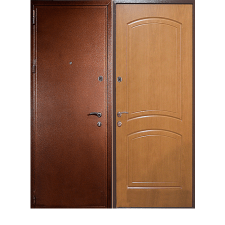 Дверь с Порошковым напылением и МДФ DPM-52 (МДФ)