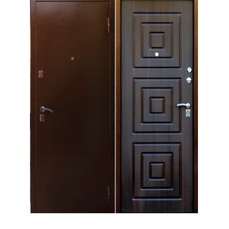 Дверь с Порошковым напылением и МДФ DPM-59 (МДФ)