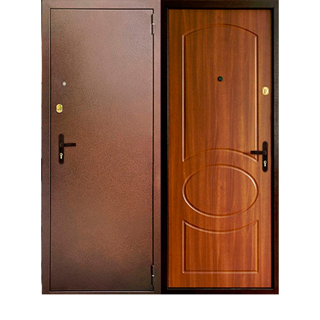 Дверь с Порошковым напылением и МДФ DPM-20 (МДФ)