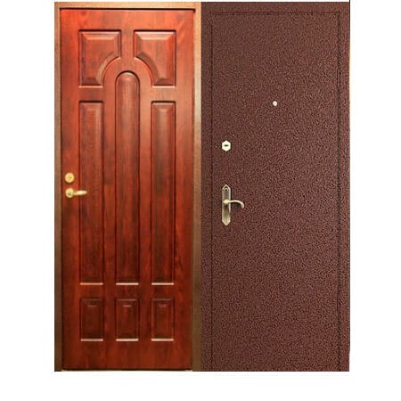 Дверь с Порошковым напылением и МДФ DPM-06 (МДФ)