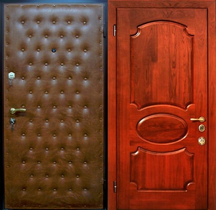 Дверь с Винилискожей и МДФ DM01 (МДФ)